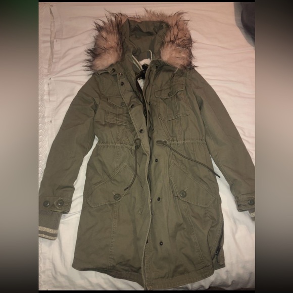 American Eagle Parka Jacket - Picture 1 of 2